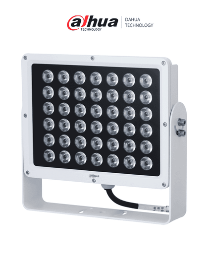 DAHUA ITALE-160BA-P3525 Iluminador todo en uno LED de luz cálida/ LLED de alto rendimiento/ Sincronización de captura/ mantenimiento RS-485/ Brillo ajustable/ flash estroboscópico.