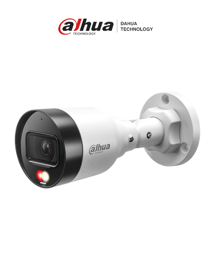 DAHUA DH-IPC-HFW1239S1-A-IL- Cámara IP Bullet con Iluminador Dual de 2 Megapixeles/ Lente de 2.8mm/ 103 Grados de Apertura/ Micrófono Integrado/ H.265+/ 15 Metros de Luz Visible/ IP67/ PoE/ DWDR/ LoNuevo NFin MCI1Q125 ILDDAFE MDIP