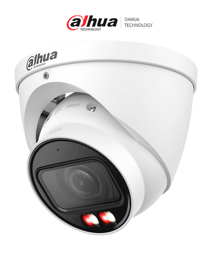 DAHUA IPC-HDW2549T-ZS-IL - Cámara IP Domo de 5MP con Lente Motorizado de 2.7 a 13.5, Full Color con Lluminador Dual Inteligente de 40 Metros, WizSense, Micrófono integrado, IP67, WDR, PoE, Ranura para MicroSD, LoNuevo