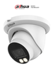 DAHUA DH-IPC-HDW5449TM-SE-LED-0280B - Cámara IP Domo FullColor 4MP, lente de 2.8mm 135°, H.265, Acupick, Wiz Mind, alcance de 30m, micrófono integrado, detección facial, protección perimetral, conteo de personas, ranura Micro SD, ePoE, IP67, SMD 3.0.