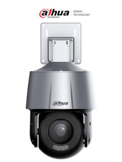 DAHUA SD3A200-GN-A-PV - Cámara IP PT de 2 Megapíxeles Full Color/ Disuasión Activa/ Lente Fijo/ Luz Blanca de 30 Metros/ IR de 30 Metros/ H.265+/ Ranura MicroSD/ Audio Bidireccional con Altavoz Integrado/ IP66/ PoE/