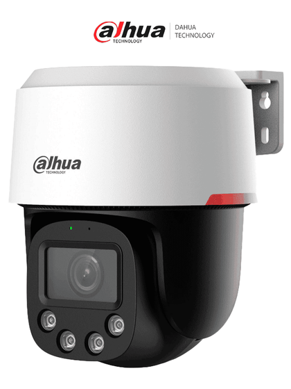 DAHUA DH-SD2C400NA-B-PV-0400-S2-PRO Cámara IP PT de 4MP ofrece visión WizColor/ SMD3.0/ Protección perimetral/ audio bidireccional, detección de humanos, ranura MicroSD, IP66 y PoE LoNuevo WIZD