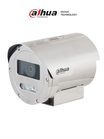 DAHUA DH-ECA3A1404N-HNRXB - Cámara IP antiexplosión de 4 MP con zoom óptico 4x, H.265+, IR de 40m, AI SMD Plus, Starlight, WDR 120dB, IP68, y protección TVS 6000V. Máxima seguridad y visión superior en entornos extremos.