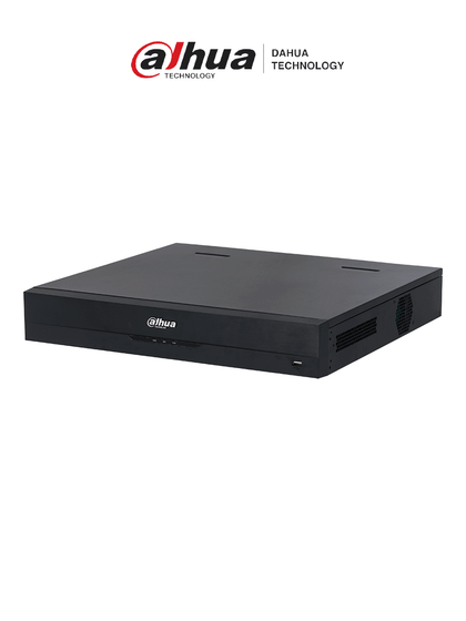 DAHUA DHI-NVR5416-16P-EI -NVR de 16 canales IP4K con tecnología Acupick y WizSense,16 puertos PoE, 8ePoE, y 4 bahías para discos duros. Incluye canales con reconocimiento facial, SMD Plus,soporte para cámaras con IA y protección perimetral MCI2Q125 IMD