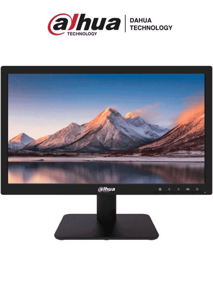 DAHUA DHI-LM19-L200N - Monitor Led de 19 Pulgadas ofrece calidad Full HD y un rendimiento constante 24/7. Con entrada HDMI y VGA, tiempo de respuesta de 5ms y bajo consumo de energía, es ideal para videovigilancia profesional/ LoNuevo MCI1Q125