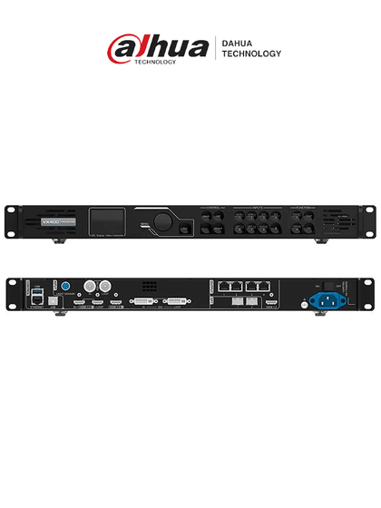 DAHUA VX400 - Controlador LED con 2.3 millones de píxeles, entradas HDMI, 1 DVR, 1 SDI, 4 puertos de red y soporte para carga de hasta 2.3 millones de puntos.