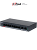 DAHUA CS4010-8ET-110 - Switch Poe de 10 Puertos/ 8 Puertos PoE 10/100/ 2 Puertos Uplink 10/100/1000/ 110 Watts Totales/ Administrable en la Nube por DoLynk Care/ PoE 250 Metros/ Carcasa Metalica/ Switching 5.6 Gbps/