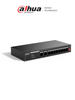 DAHUA SF1010LP - Switch PoE de 10 Puertos Fast Ethernet/ 8 Puertos PoE 10/100 / 65 Watts Totales / 2 Puertos Uplink RJ-45/ PoE watchdog/ Hasta 250 metros/ Switching 12 Gbps/ Protección Contra Descargas