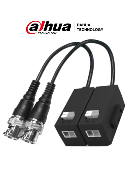 DAHUA PFM800-E - Transceptores pasivos HDCVI. Transmiten video 1080p hasta 250m o 720p hasta 400m. Compatibles con AHD, TVI y CVBS. Ideales para sistemas de vigilancia que requieren alta calidad y versatilidad en largas distancias. TopDahua