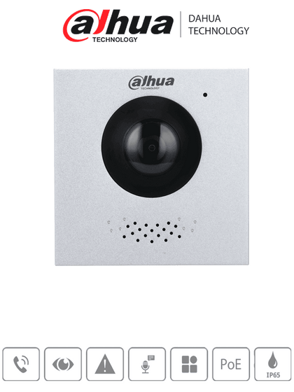 DAHUA VTO4202FX - FRENTE DE CALLE IP MODULAR/ HASTA 9 MODULOS/ CAMARA 2 MP/ IP65/ RELAY PARA PUERTA DESDE CELULAR/ DMSS