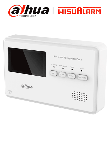 DAHUA WISUALARM DHI-HY-1330 - Panel Repetidor Direccionable/ 2 Hilos/ Indicadores de Estado/ Sonido de Alarma 65dB–115dB/ Cumple con Norma EN54-2/ Distancia de Comunicación Hasta 1500 Mts/ LoNuevo Wisualarm