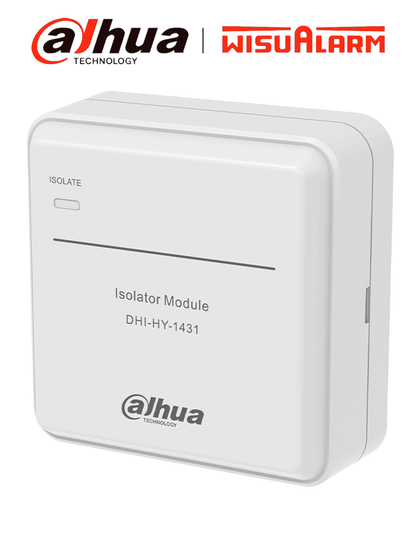 DAHUA WISUALARM DHI-HY-1431 - Modulo Aislador Para Sistemas de Alarma/ 2 Hilos/ Cumple con Norma: EN54-17/ 24V DC, LoNuevo Wisualarm