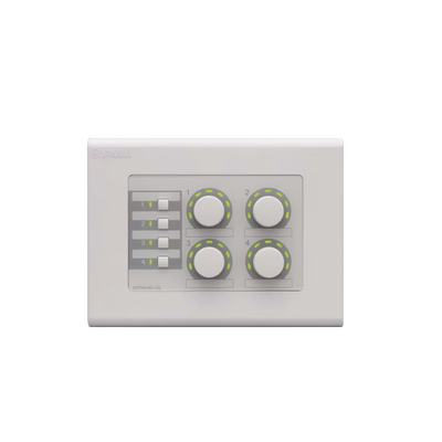 Panel de Control Digital | 4 Perillas | 4 Switches Configurables | Compatible con Procesadores Serie MA, PA, y MTX