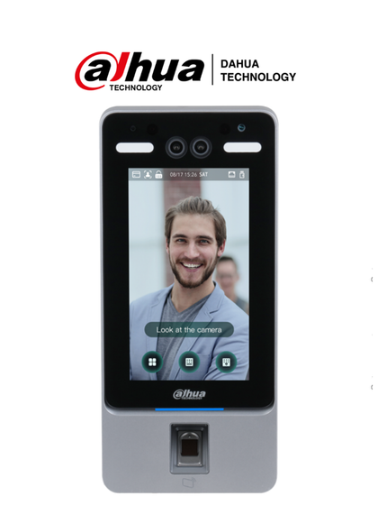 DAHUA ASI4214Y - Control de Acceso con Reconocimiento Facial/ P2P/ 2000 Huellas/ 2000 Rostros/ 2000 Tarjetas MIFARE AccesoProfesional