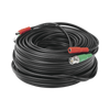 Cable coaxial ( BNC RG59 ) + Alimentación / SIAMÉS / 30 Metros / 100 % COBRE / Para Cámaras 4K / Uso interior y exterior