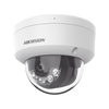 [Dual Light] Domo IP 2 Megapixel / Lente 2.8 mm / 30 mts IR + 20 mts Luz Blanca / Micrófono Integrado / Antivandálico IK08 / ACUSENSE Lite / Exterior IP67 / H.265 / PoE / ONVIF