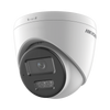 [Dual Light] Turret IP 8 Megapixel (4K) / Lente 2.8 mm / 30 mts IR + 30 mts Luz Blanca / Micrófono Integrado / ACUSENSE Lite / Exterior IP67 / H.265 / PoE / ONVIF / Micro SD