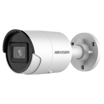 Bala IP 2 Megapixel / Lente 2.8 mm / 40 mts IR EXIR / ACUSENSE (Evita Falsas Alarmas) / Exterior IP67 / WDR 120 dB / PoE / Micrófono Integrado / Metal / MicroSD / ONVIF / ACUSEARCH