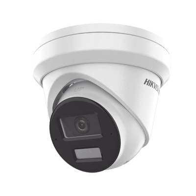 [Dual Light + 2 Micrófonos Integrados] Turret IP 6 Megapixel / Lente 2.8 mm / 30 mts Luz Blanca + 30 mts IR / ACUSENSE / Exterior IP67 / WDR 120 dB / PoE / ONVIF / Micro SD / Metal / ACUSEARCH