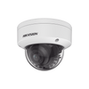 [Dual Light + ColorVu] Domo IP 4 Megapixel / Lente 3.6 - 9 mm / 40 mts IR + 40 mts Luz Blanca / WDR 130 dB / Exterior IP67 / IK10 / Captura Facial / Videoanaliticos (Filtro de Falsas Alarmas) / MicroSD