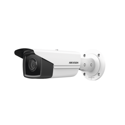 Bala IP 6 Megapixel / Lente 4 mm / 80 mts IR EXIR /Exterior IP67 / WDR 120 dB / PoE / ACUSENSE (Evita Falsas Alarmas) / MicroSD / ONVIF / ACUSEARCH