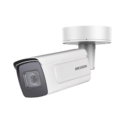 Bala IP 2 Megapixel / 50 mts IR EXIR / Exterior IP67 / IK10 / WDR (140dB) / PoE + / Entrada de Alarma y Audio / Lente Mot. 2.8 a 12 mm / MicroSD