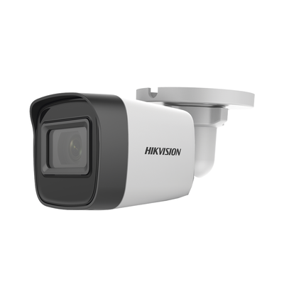 Bala TURBOHD 5 Megapixel / Lente 2.8 mm / 4 Tecnologías (TVI / AHD / CVI / CVBS) / 30 mts SMART IR EXIR / Exterior IP67 / dWDR / Metal