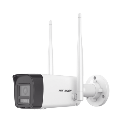 Bala IP 2 Megapixel / Lente 2.8 mm / Dual Light (30 mts IR + 30 mts Luz Blanca) / Wi-Fi / ACUSENSE / Audio Bidireccional (Micrófono y Bocina) / IP66 / dWDR / Micro SD