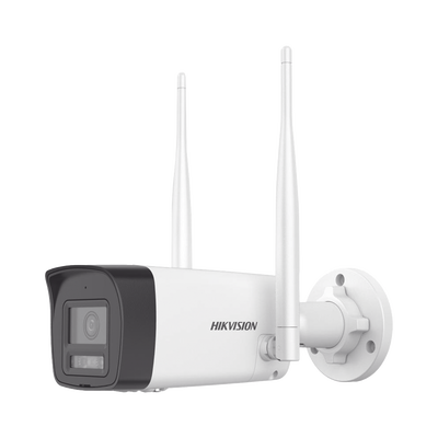 Bala IP 4 Megapixel / Lente 2.8 mm / Dual Light (30 mts IR + 30 mts Luz Blanca) / Wi-Fi / ACUSENSE / Audio Bidireccional (Micrófono y Bocina) / IP66 / dWDR / Micro SD