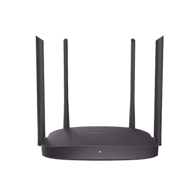 Router Inalámbrico WISP / Hasta 1200 Mbps / Doble Banda AC (2.4 GHz y 5 GHz) / 4 Puertos 10/100 Mbps / 4 Antenas Omnidireccional de 5 dBi / Interior