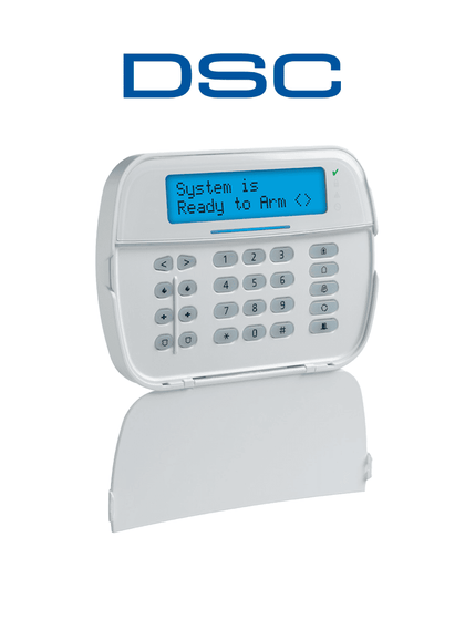 DSC HS2LCDWFP9 - Teclado LCD Alfanumérico Inalámbrico PowerG con credencial de proximidad compatible con NEO