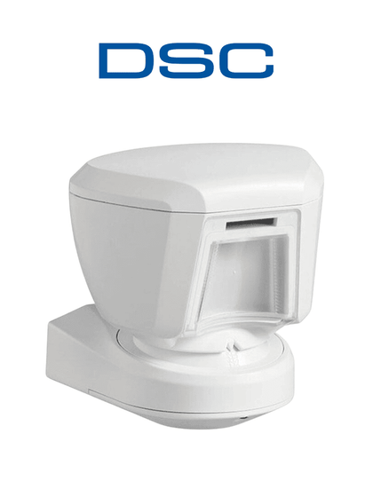 DSC LC181 - Detector de Movimiento infrarrojo para Exteriores Cableado con Anti Enmascaramiento y lente Octa-Quad