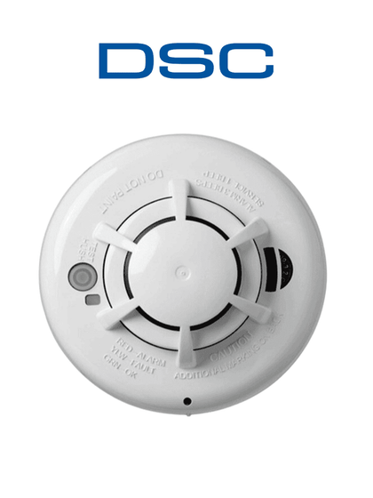 DSC PG9936 - Detector de humo y calor inalámbrico con tecnología Power G compatible con NEO, PRO, Qolsys e IoTga PLANDEBENEFICIOS LEÓN