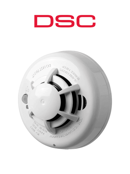 DSC WS4936 - Detector de humo fotoeléctrico y calor inalámbrico con frecuencia 433 Mhz compatible con Power Series, Impassa y Maxsys MCI2Q125