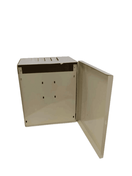 AV TT001 - Gabinete Metálico para Sirena Exterior de 30 WATTS Lamina y Bisagra de Alta Calidad GS001