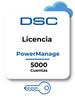 DSC Power Manage 5000 cuentas - Plataforma de Gestion para la seguridad basada en IP / 5000 cuentas / Solo Software