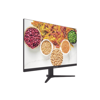 Monitor LED Full HD (1080p) de 27 / Ideal para CCTV, Oficina y Hogar / Entrada HDMI-VGA / Montaje VESA ( 100 X 100) / Uso 12/7 / Backlight E-LED / Ultra Delgado