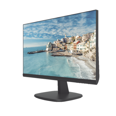 Monitor LED Full HD de 27 / Ideal para CCTV, Oficina y Hogar / Entrada HDMI-VGA / Montaje VESA (100 X 100) / Uso 24/7