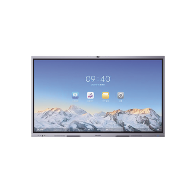 Pantalla Interactiva Touch de 86 Android 13 (Actualizable a Android 14) / Cámara Web 8 MP / Resolución 4K / Bocinas Integradas / Entradas HDMI y VGA / Incluye 2 Lápices para Escribir