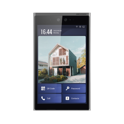 Frente de Calle IP 2 Megapixel (1080p) / Multiapartamento / Pantalla 10.1 Touch Screen / Reconocimiento Facial / Android / IP65 / IK07 / Soporta Modulo de Botones y Huella (por Separado)
