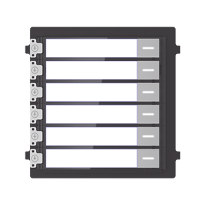 Módulo de Botones Para Videoportero Modular / Llamada de un solo Toque / Soporta Hasta 6 Monitores Principales