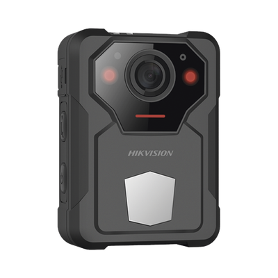 Body Camera Portátil / Grabación a 2K (4 Megapixel) / Fotos de Hasta 40 Megapixel / IP67 / H.265 / 64 GB de Almacenamiento / Microfono Integrado / GPS