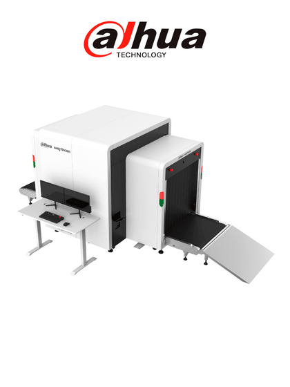 Dahua DHI-ISC-M100100D Maquina de Rayos X/ 2 Cámaras Incorporadas Entrada- Salida/ Escaneo doble/ Linux/ Análisis Inteligente/ Reconocimiento de Artículos/ Niveles de Peligro/Vinculación de eventos/ Carga 250 kg/ 110 a 130 V/ Intel 4 núcleos/ RAM 8GB