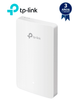 TP-LINK EAP235-WALL - Punto de acceso Omada de doble banda AC1200 MU-MIMO, diseñado para montaje en pared con 3 puertos adicionales, configuración por controlador o stand-alone y alimentación PoE af/at.