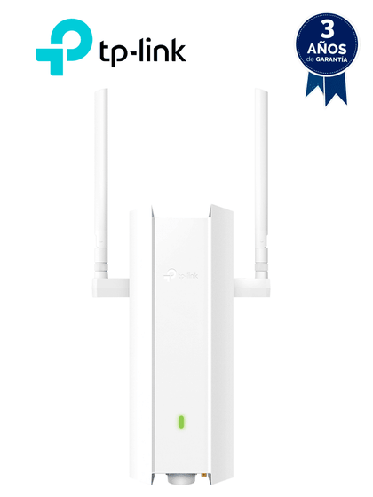 TP-LINK EAP625-OUTDOOR HD - Punto de Acceso Wi-Fi 6 de Interior/Exterior AX1800 , 1.8 Gbps de velocidad , OFDMA, MU-MIMO , Gestión remota Omada SDN , 1000+ clientes.