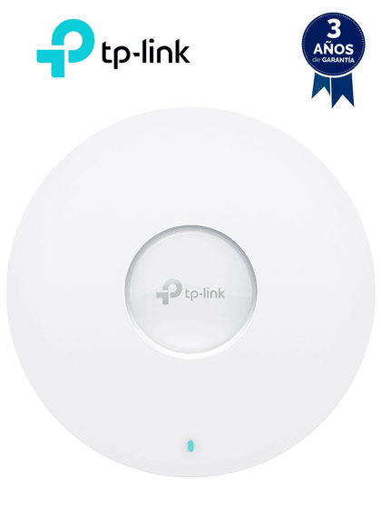 TP-LINK EAP660 HD - Punto de Acceso Omada Wi-Fi 6 AX3600 MU-MIMO 4x4 de alta densidad de usuarios, configuración por controlador o stand-alone para montaje en techo/pared y alimentación PoE+.