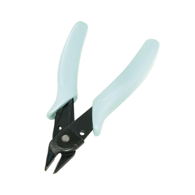 Pinza De Corte Micro de 5 (125 mm). Acero c/mango Ergonómico de PVC. Uso Electrónico. Corte al Ras.