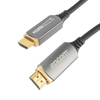 Cable HDMI de Fibra Óptica de 10m | Alta Definición | Version 2.1 | Alta velocidad 18Gbps | 8K@60Hz | HDCP 2.2 | Resistente a EMI y RFI