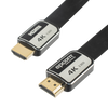 Cable HDMI de 1.8m | Alta Definición | Version 2.0 | Alta velocidad 18Gbps | 4K@60Hz | Conectores Chapados en Oro | Tipo Plano