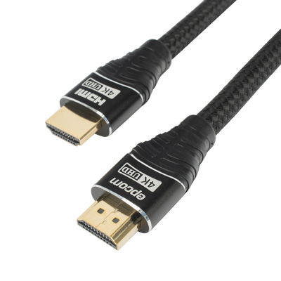 Cable HDMI de 1.8m | Alta Definición | Longitud | Version 2.0 | Alta velocidad 18Gbps | 4K@60Hz | Conectores Chapados en Oro | Tipo Redondo